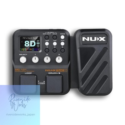 NUX MG-101 Modeling Guitar Processor - Outlet New with Box Damage