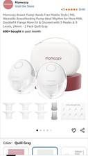Momcozy M6 BP311 Hand-Free Wearable Breast Pumps Mobile Style