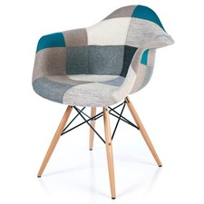 BUYBUY Poltroncina serie Picasso in PP Seduta in spugna ricoperta con stoffa Sti