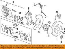 GM OEM 17-25 Acadia Front Suspension Brake Components-Rotor 13546862