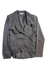 Cabi Women's Gray Jacket Blazer Lined Thin Shoulder Pads 6