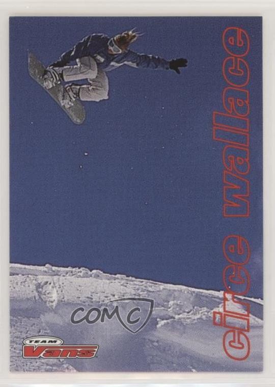 1998 Vans Team Vans 2nd Edition Circe Wallace #34 0w6