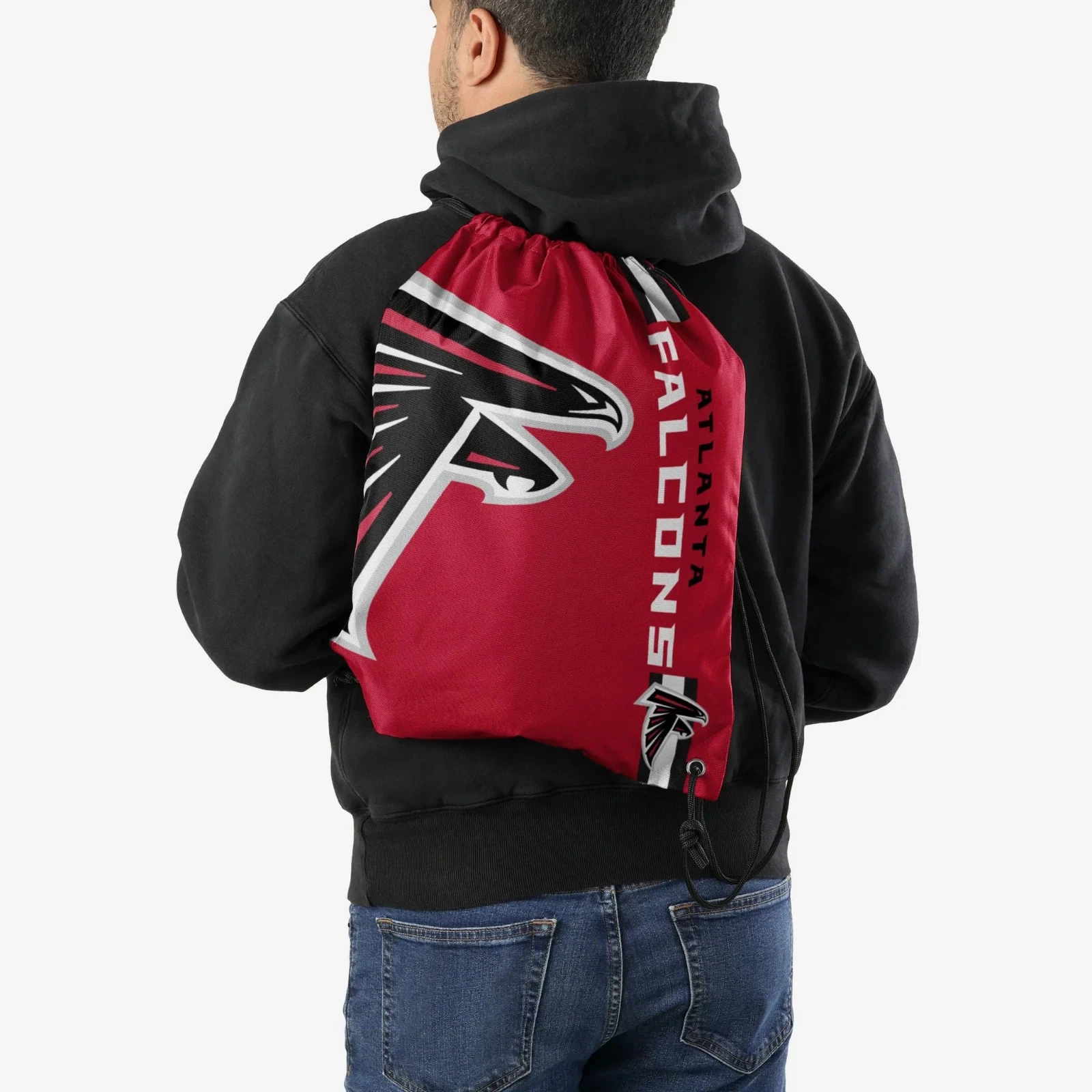 Atlanta Falcons Back Pack Sack Drawstring Bag