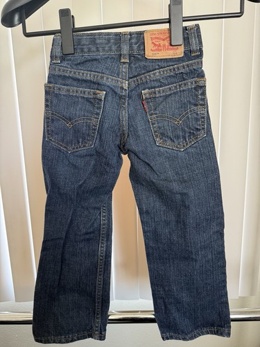 Youth Boys Levis 505 Slim Denim Jeans Size 5 - Picture 3 of 5