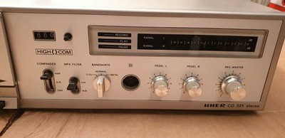 Tapedeck Uher CG 325-Metall, HighCom,