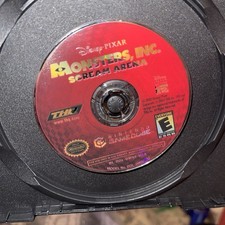 Monsters, Inc. Scream Arena (Nintendo GameCube, 2002) Disc Only Tested Free Ship
