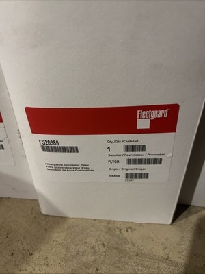 FleetGuard Fuel Filter FS20385 FS20083 ORIGINAL FLEETGUARD OEM Fast Shipping