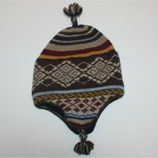 Gap Himalaya Boy's Oversized Knit Stripe Chupalla Hat in size M/L 4-6