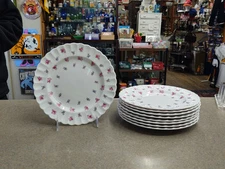 9 Spode Copeland Dimity 8" Salad Plates