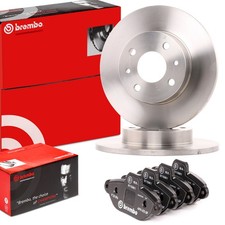 BREMBO Bremsenset Bremsscheiben Beläge für FIAT PANDA (169) 240mm