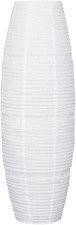 Rice Paper Floor Lamp Shade, Foldable and Minimalist style Paper Lamps Classic M