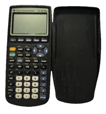 Texas Instruments TI-83 Plus Graphing Calculator W/Cover Tested And Works Great