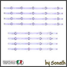 KIT 8 BARRE LED TV PER LG 47" 47LB630V 47LB631V 47LB650V 47LB650VZNBEEWLJG