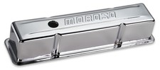 Moroso Chevrolet Small Block Valve Cover - Wo Baffles - Stamped Steel 68102
