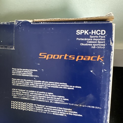 SONY SPK-HCD Sports Pack Underwater Housing for Handy Cams With Box - Picture 9 of 10