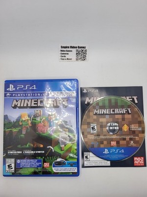 Minecraft VR (Sony PlayStation 4 PS4) - Complete - CIB - Tested, Working
