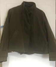 ASOS Design ~ Cropped Cape ~ Formal Coat ~ Olive ~ M ~ NWT
