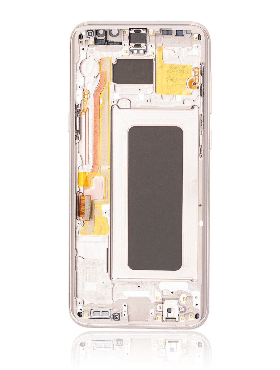 Original Écran avec chassis pour Galaxy S8 Plus G955F (reconditionné) Or érable