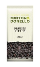 Minton & Donello Pitted Prunes 6 x 500g 10.33 per kilo