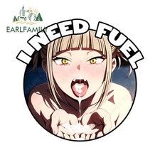 EARLFAMILY 5.1" Toga Himiko Car Stickers Artistic Sunscreen VAN Trunk JDM Decals