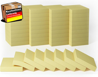 Gelbe Haftnotizen 76X76Mm 80-Blatt Selbstklebende Notizzettel FüR BüRo & Haushal