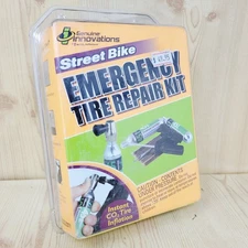 Genuine Innovations Street Bike ATV Emergency Tire Repair Kit CO2 Inflator   NEW