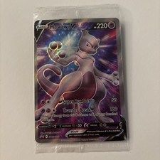 ** Mewtwo V SWSH229 NM Pokemon Black star promo D