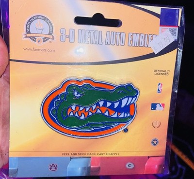 Florida Gators Officially Licensed 3-d Auto Emblem -New In Package
