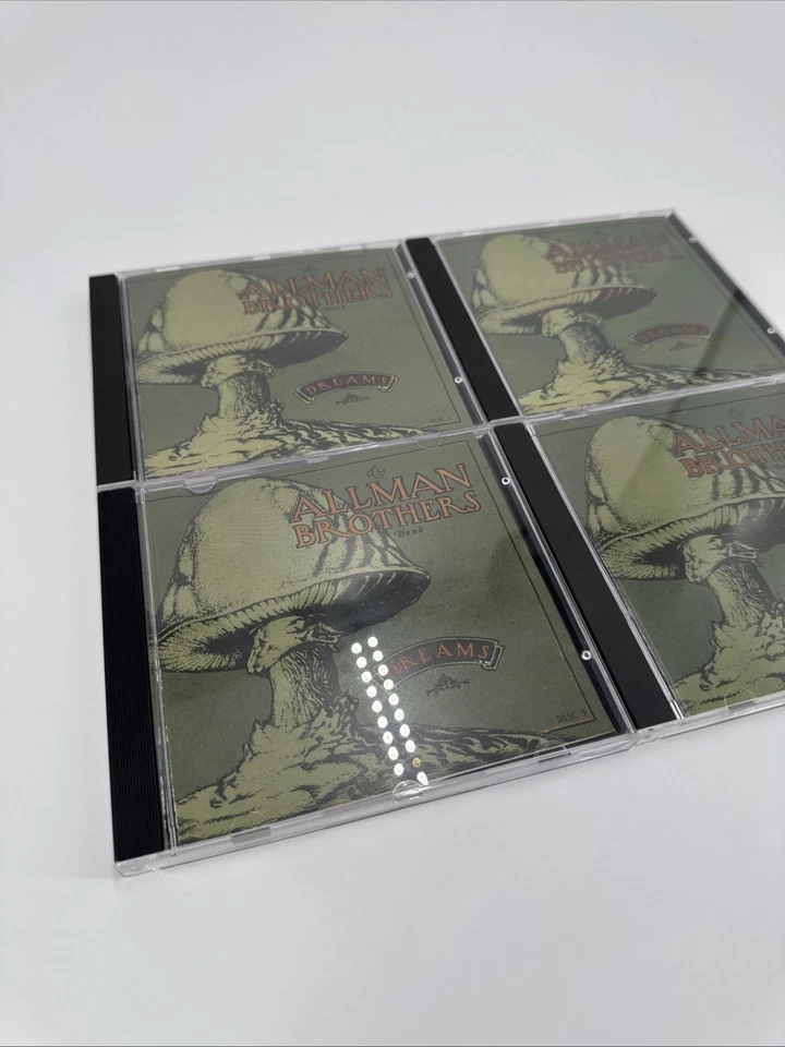 Allman Brothers Dreams Box Set 4CDs No Outer Box. Fast Shipping - Image 2 of 4