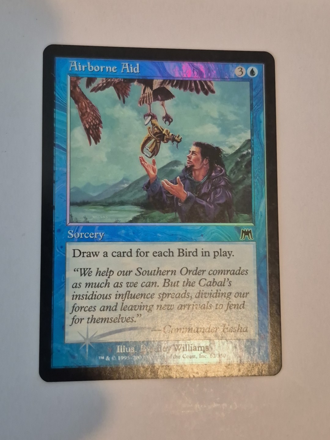 1x Airborne Aid Onslaught FOIL MTG Magic the Gathering NM x1