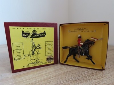 William Britains No.8819 The Queen's 16th Lancers, Spielzeugsoldatenfigur Maßstab 1:32