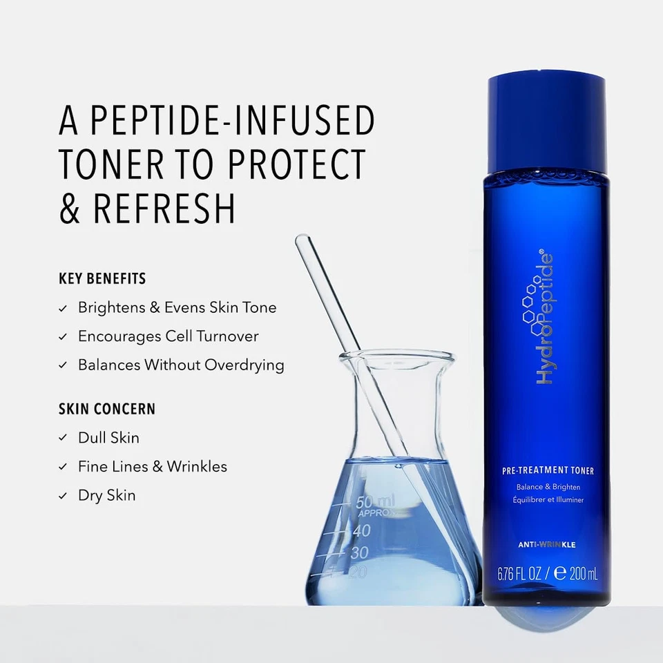 Tónico pretratamiento HydroPeptide, equilibrado y juvenil, aspecto renovado, 6. Foto 2 de 4