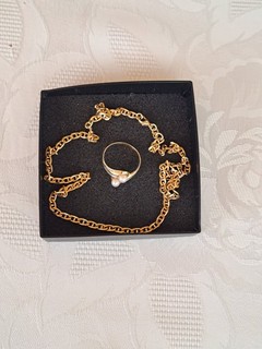 333 Goldschmuck Gold Schmuck Kette und Ring