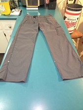 prAna Stretch Zion Pants 30x30 Black Straight Leg Hiking Outdoor