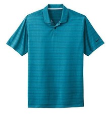NIKE GOLF - MEN'S XL DRI-FIT VAPOR JACQUARD POLO MARINA BLUE 