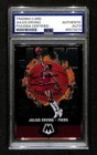 Julius Erving HOF Signed/Autographed On Card 2019 Panini Card #2 PSA/DNA 198761