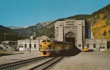 Moffat Tunnel East Portal Colorado Railroad Vintage Postcard