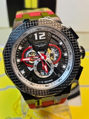 Invicta Speedway Swiss Ronda 5050C Caliber Mens Watch 52mm Red w/ Black Dial NEW