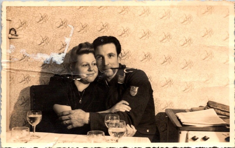 WW2 WWII German Army Military Wehrmacht Photo Photograph Postcard Soldier KRIM