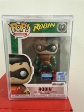 Funko POP! 2025 NYCC DC Mystery Box Metallic Robin Shared LE 1000 Sealed Hrdstk!