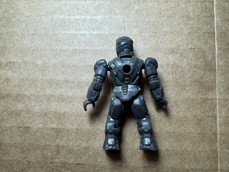 Minifigura Mega Bloks Iron Man 2 Máquina de Guerra Incompleta Retirada Rara Foto 4 de 4