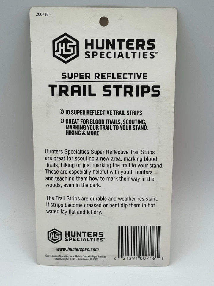 Hunter Specialties Super Reflective Trail Strips - Image 3 of 4
