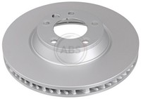 1X Bremsscheibe Beschichtet A.B.S. 17504 FüR 7L6 7L7 VW Porsche Q7 Audi 7LA FSI
