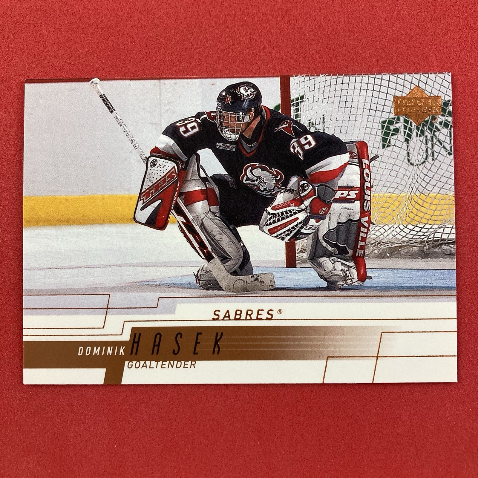 Dominik Hasek 2000-01 Upper Deck Card #248 NHL Buffalo Sabres
