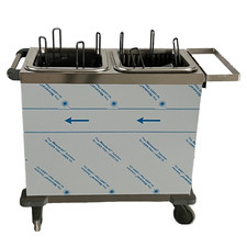 B.Pro TS-2 18-33 Tellerspender aus Edelstahl Kapazit&auml;t ca.160 Teller B-Ware