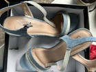 Denim With Rhinestones women shoes Windsor Size 9 Heels — photo 2