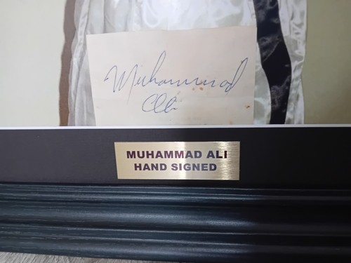 Muhammad Ali Hand Signed Autograph | eBay UK