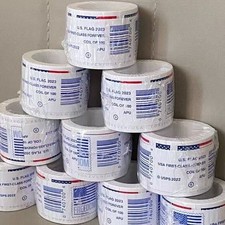 20 Rolls Of 100 USPS Permanent 2000 PCS Collection - Letter Postage Special 2023