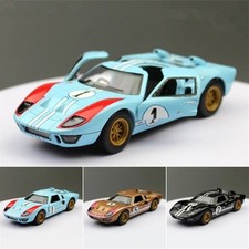1:32 1966 Ford GT40 MKII Diecast Car Model Retro Sports Pull Back Toy Gift