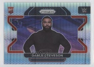 2022 Panini Prizm WWE Hyper Prizm Gable Steveson #23 Rookie RC